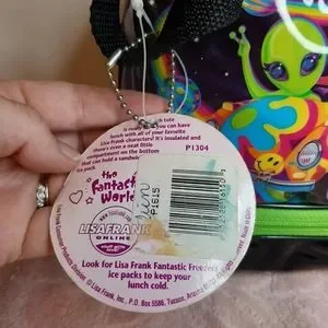 Vintage Lisa Frank Zoomer & Zorbit Lunch Bag HTF W/Original Tag Lisa Frank | Bags | Vintage Lisa Frank Zoomer Zorbit Lunch  main image 2